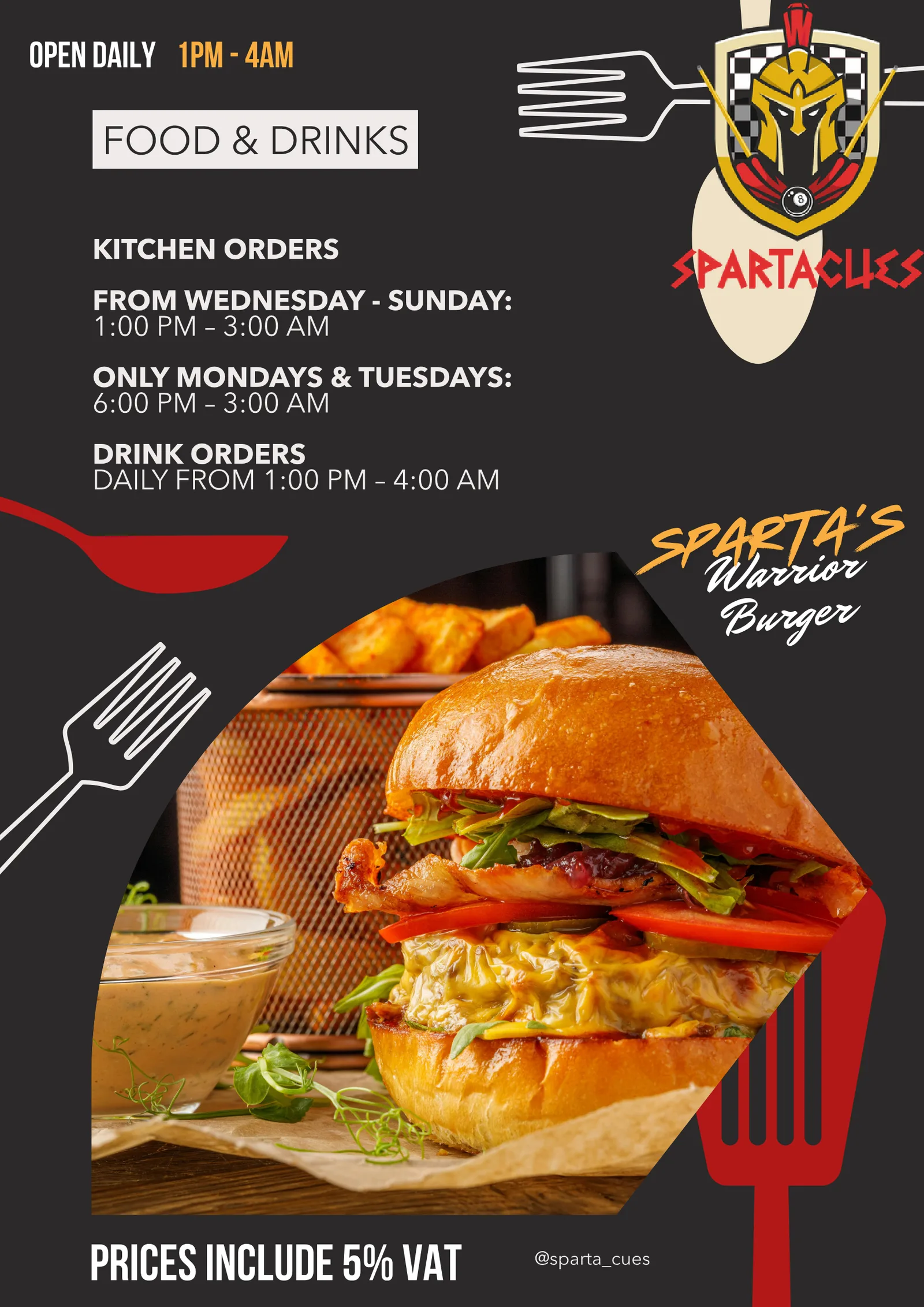 Menu page 1 of 16